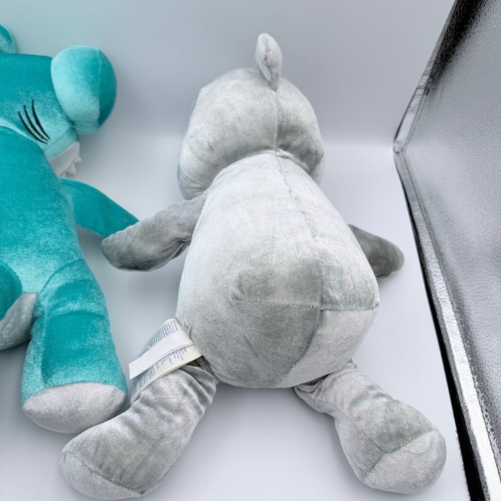 Build-A-Bear Shark Week Hammerhead and Great White Shark Plush Set 15 Inch - Picture 7 of 14
